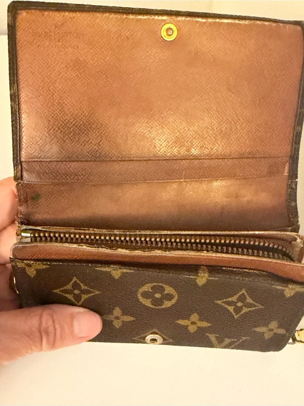 Authentic Vintage Louis Vuitton Porte Trésor International Wallet - Picture 14 of 15